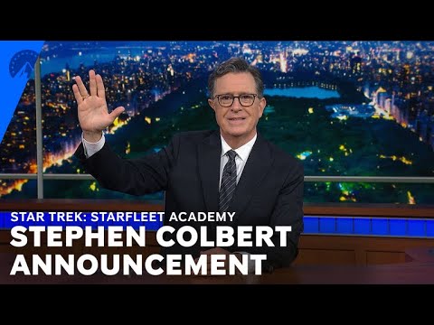 Star Trek: Starfleet Academy | Stephen Colbert Announcement