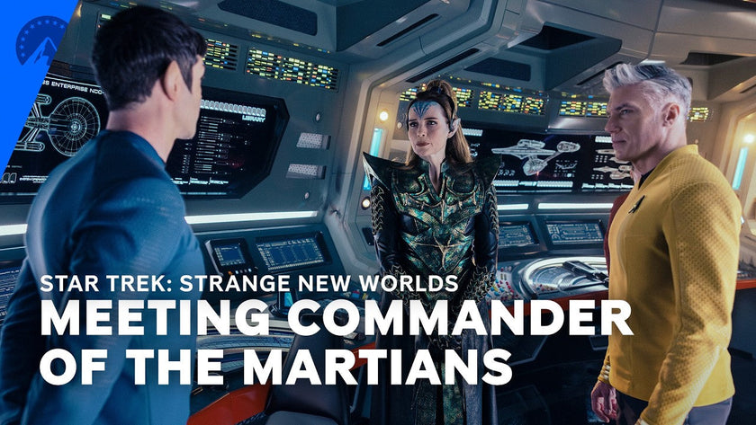 Star Trek: Strange New Worlds Clip Introduces the Commander of Prehistoric Mars