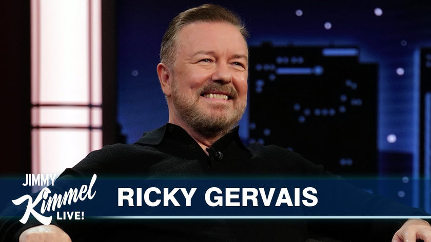 Ricky Gervais on Star on Walk of Fame & Guinness World Record