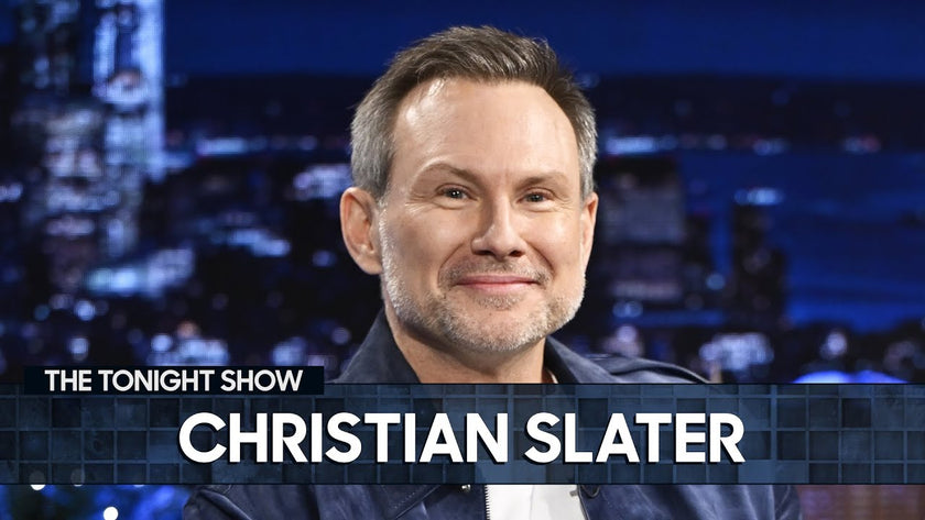 Christian Slater Beat Channing Tatum in a Push-Up Contest on the Blink Twice Set