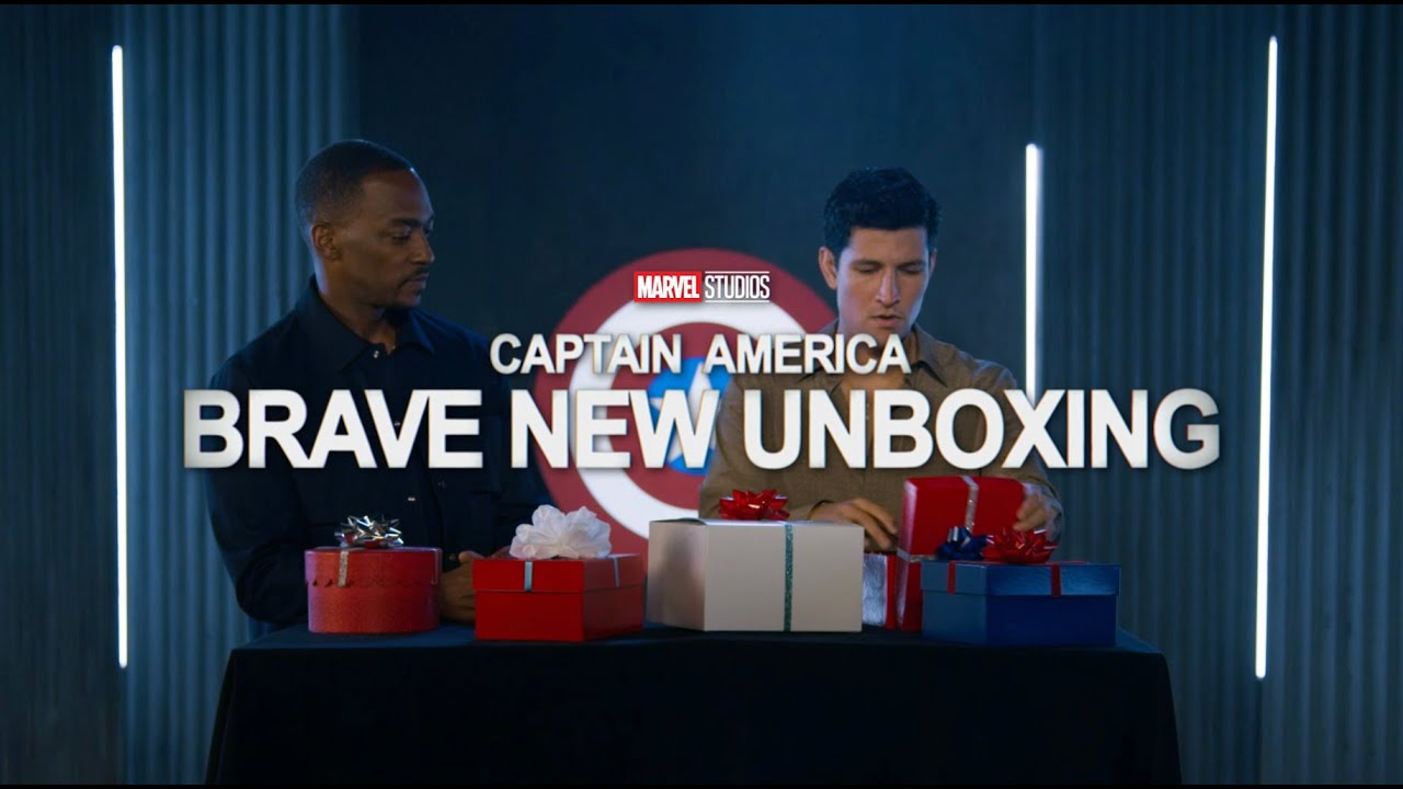 Captain America: Brave New World | Unboxing with Anthony Mackie & Danny Ramirez