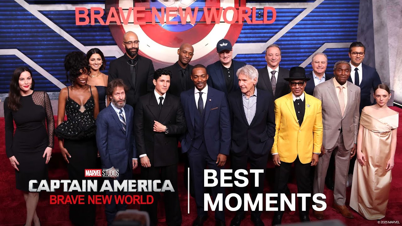 Best Red Carpet Moments! | Marvel Studios' Captain America: Brave New World