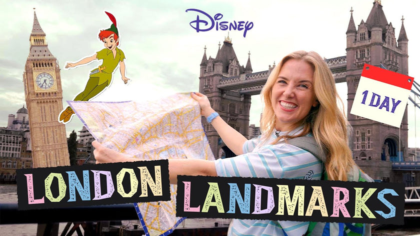 Can you visit EVERY London Disney location in a day?! | Mapping the Magic | Maddie Moate