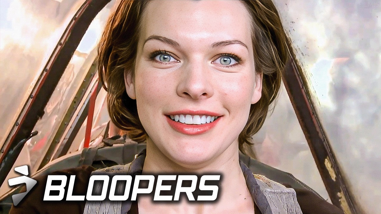 MILLA JOVOVICH Funniest Bloopers & Gag Reel