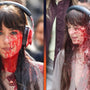 Dakota Johnson Gets Covered in BLOOD on Verity Set