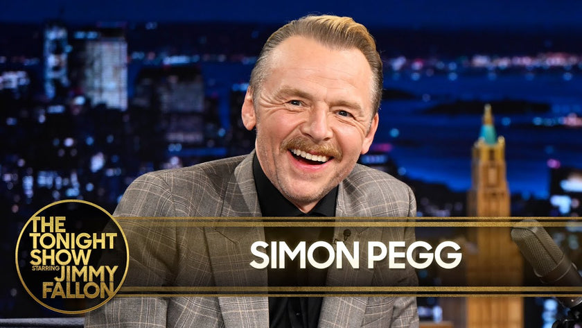 Simon Pegg Mowed Tom Cruise a Helicopter Landing Pad in His Backyard