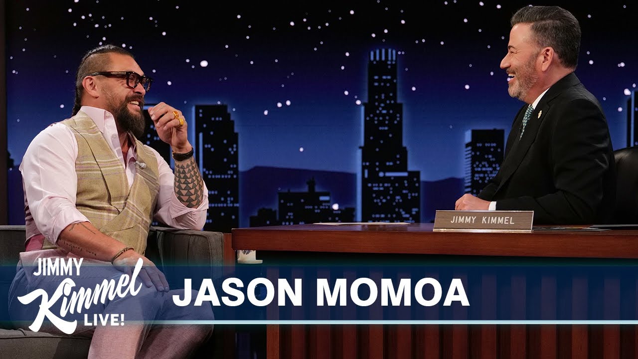 Jason Momoa on Minecraft with Jack Black and Dancing with Meryl Streep
