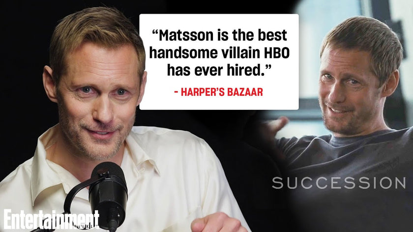 Alexander Skarsgård Reads His Reviews, ASMR-Style