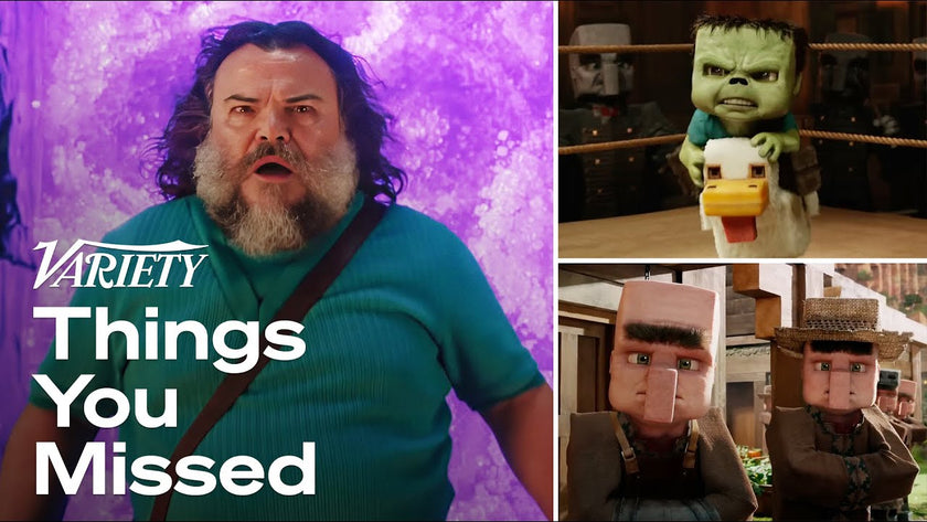 28 Things You Missed Watching 'A Minecraft Movie'