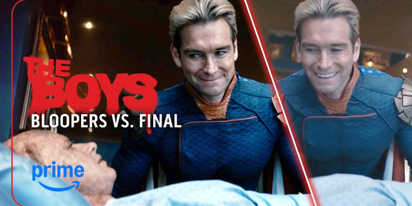 The Boys Bloopers vs. Final Scenes