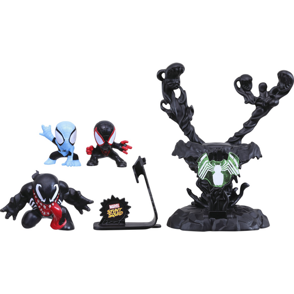 Figurka Marvel MARVEL Stunt Squad Playset Villain Knockdown (F7814)-0