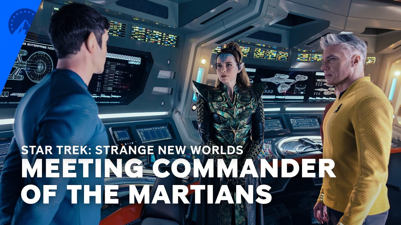 Star Trek: Strange New Worlds Clip Introduces the Commander of Prehistoric Mars