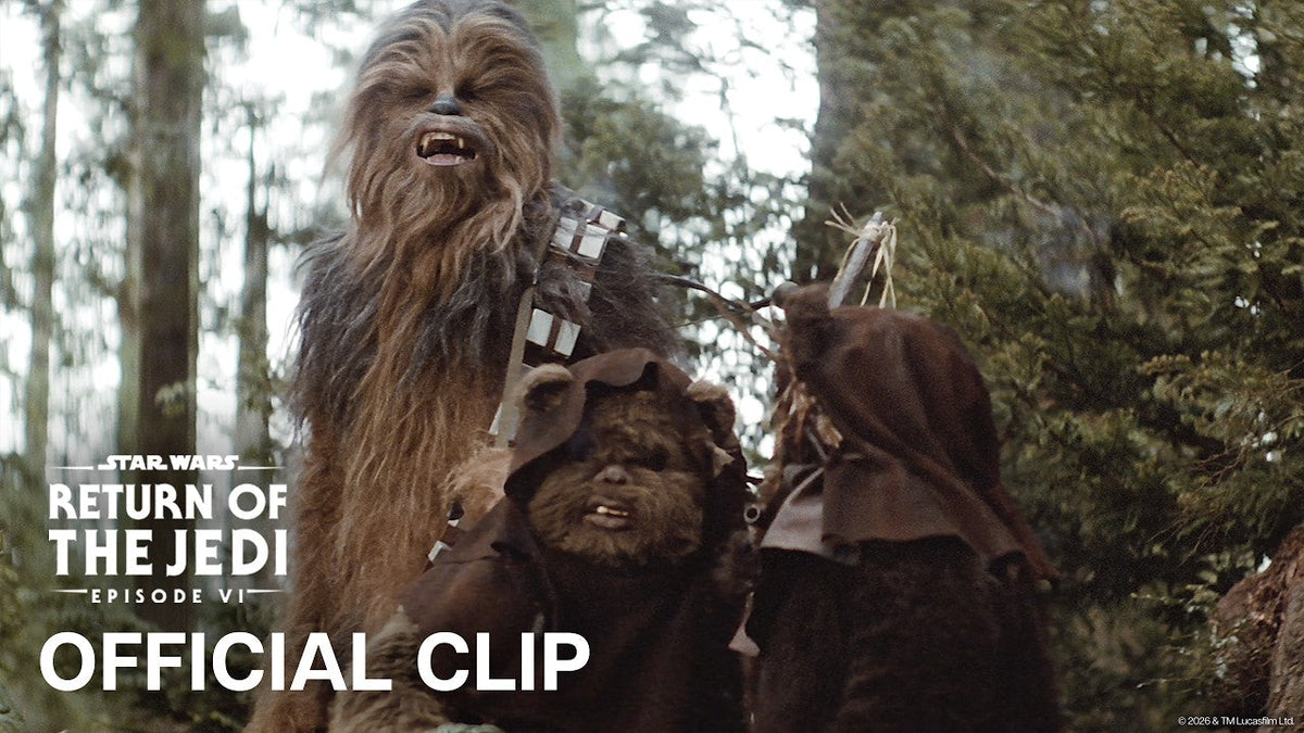 Ewoks Save the Rebels in Classic Return of the Jedi Battle