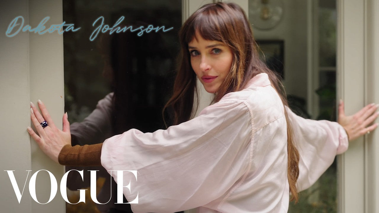 Dakota Johnson Invites Vogue Into Her “Private Home” — and Almost Everything Is a Joke