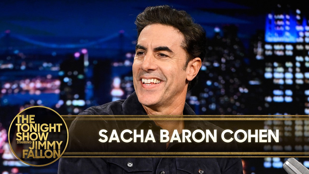 Sacha Baron Cohen Gets Mistaken for Jacob Elordi and Turns a Fallon Workout Into Chaos