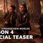 Star Trek: Strange New Worlds Season 4 Teaser – Paramount+ Reveals First Look at the Next Mission