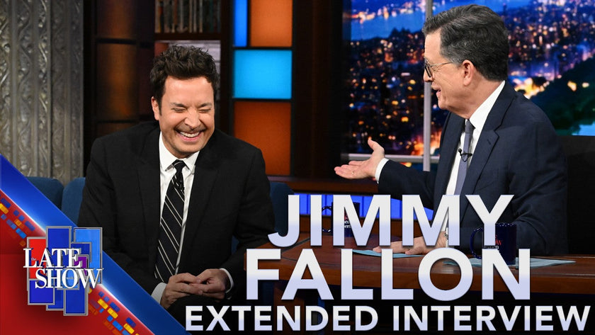 Jimmy Fallon Serenades Stephen Colbert on The Late Show