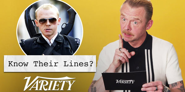 Does Simon Pegg Know His Lines?