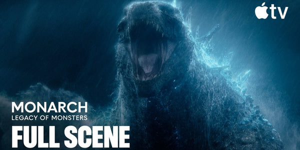 Monarch: Legacy of Monsters Clip – Godzilla Chases Titan X to Skull Island