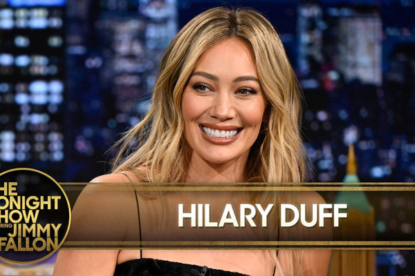 Hilary Duff Teaches Jimmy Fallon Her “With Love” Dance on The Tonight Show