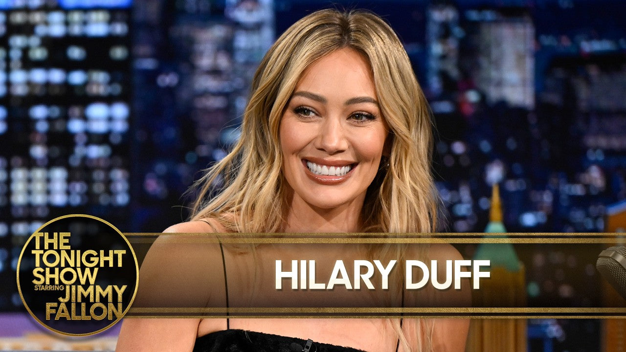 Hilary Duff Teaches Jimmy Fallon Her “With Love” Dance on The Tonight Show