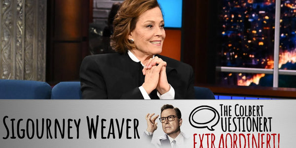 Sigourney Weaver Takes The Colbert Questionert