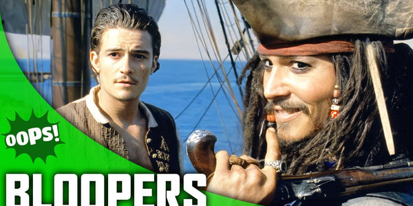 PIRATES OF THE CARIBBEAN: THE CURSE OF THE BLACK PEARL Bloopers: Funny Gag Reel with Johnny Depp