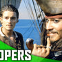 PIRATES OF THE CARIBBEAN: THE CURSE OF THE BLACK PEARL Bloopers: Funny Gag Reel with Johnny Depp