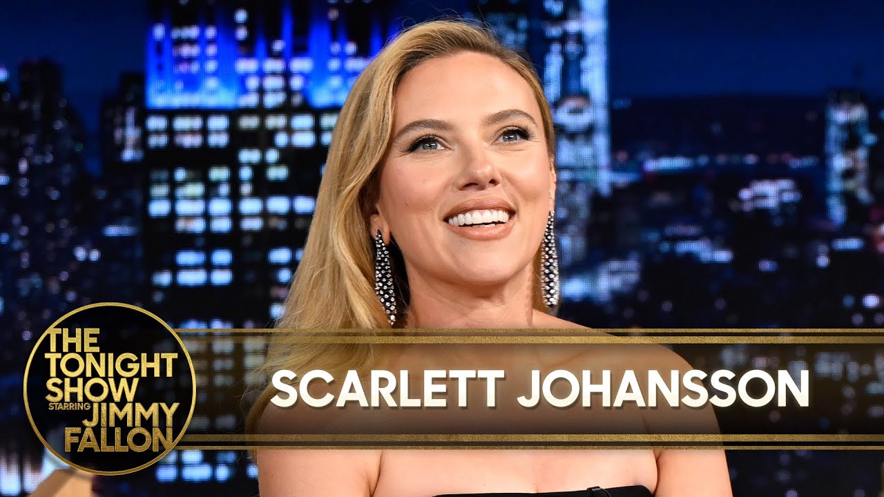 Scarlett Johansson Says Colin Jost Would Outlive Michael Che Against Jurassic World Dinosaurs