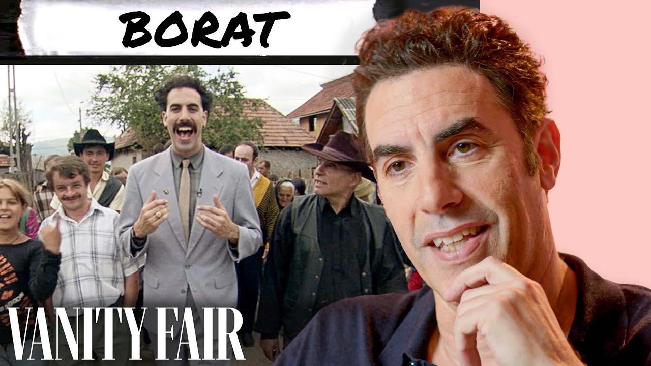 Sacha Baron Cohen Rewatches Borat, Talladega Nights, Da Ali G Show & More