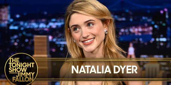 Jimmy and Natalia Dyer Try on Stranger Things Wigs