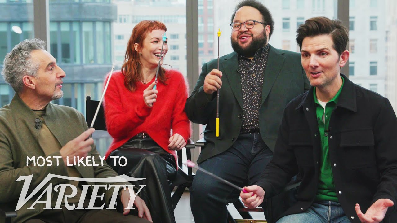 Adam Scott & the Cast of 'Severance' Play 'Most Likely To' with Variety