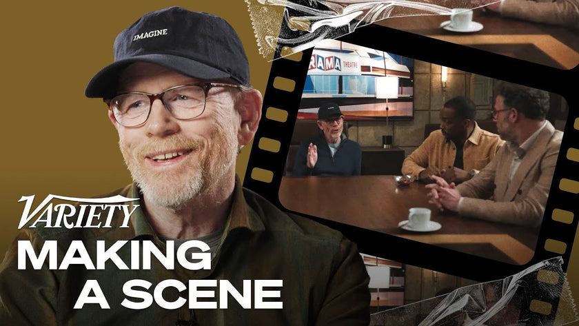 How Ron Howard Made His 'The Studio' Scene With Seth Rogen