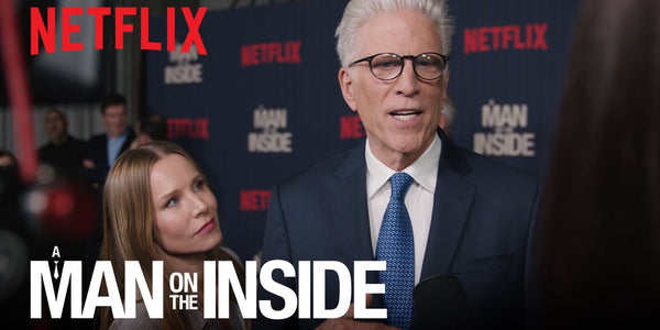 Kristen Bell reunites with Ted Danson at the A Man on the Inside premiere
