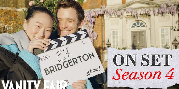 On The Set of Bridgerton Season 4