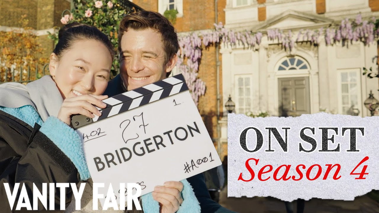On The Set of Bridgerton Season 4