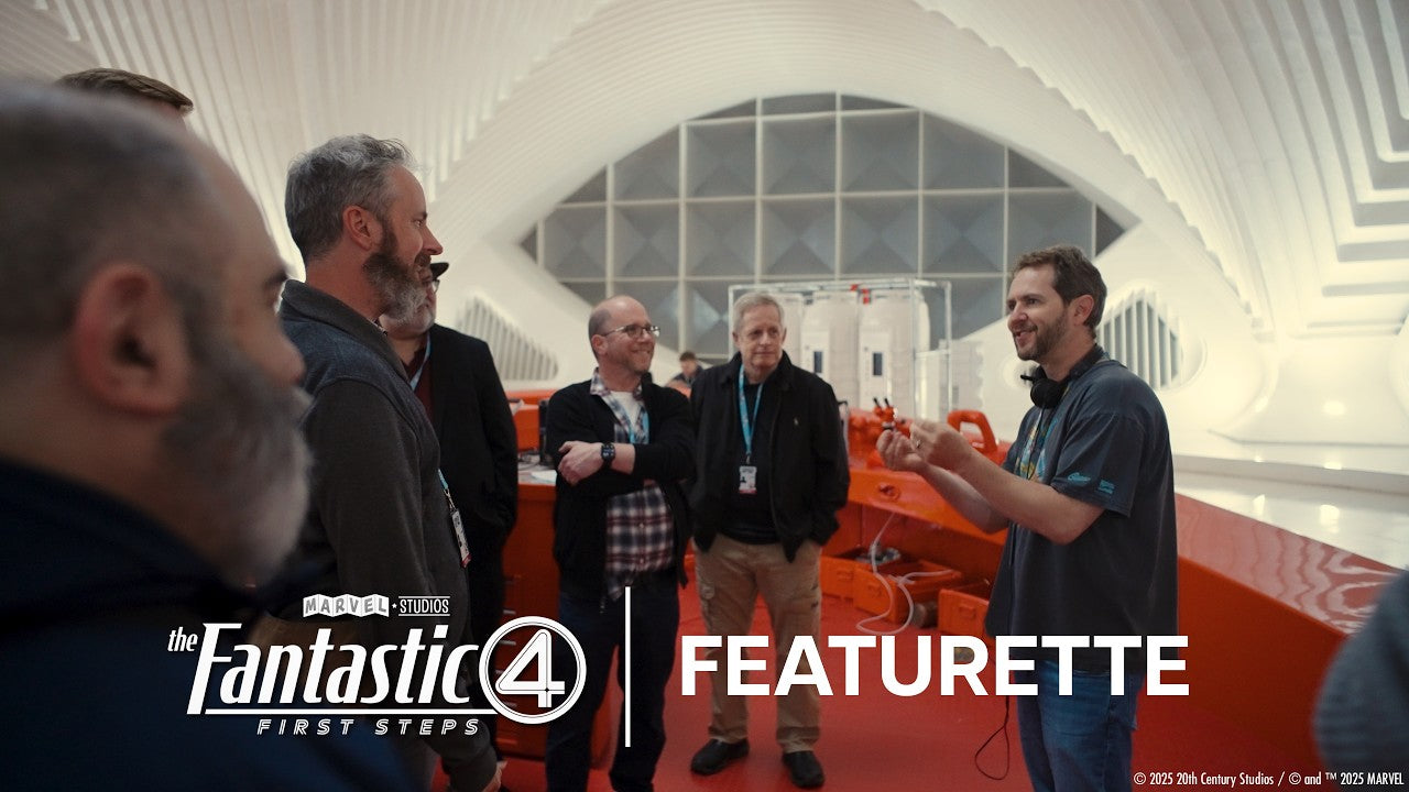Marvel Comics Creatives Visit the Set of The Fantastic Four: First Steps