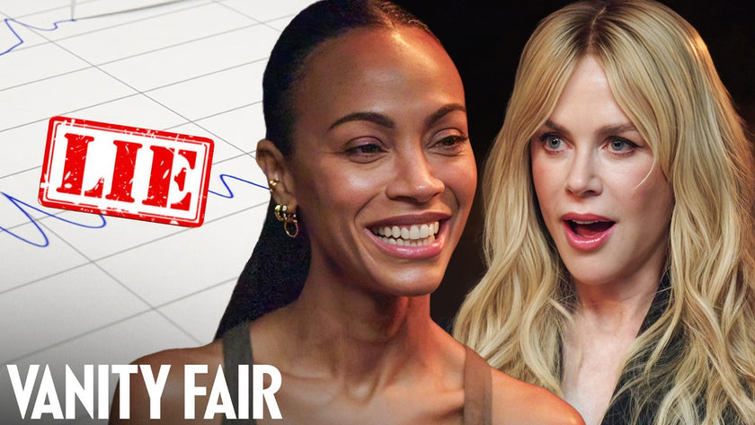 Nicole Kidman and Zoe Saldaña Put Their Honesty to the Test