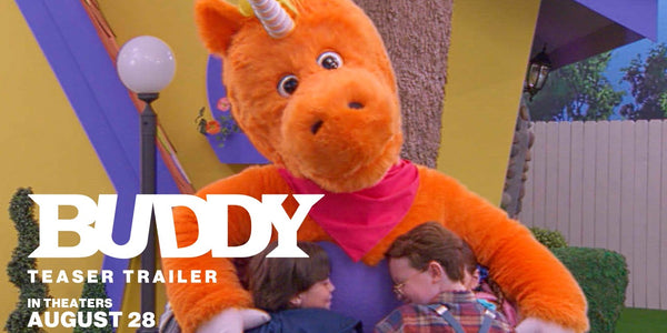 Buddy Teaser Turns a Bright Orange Kids’ Show Unicorn Into a Nightmare