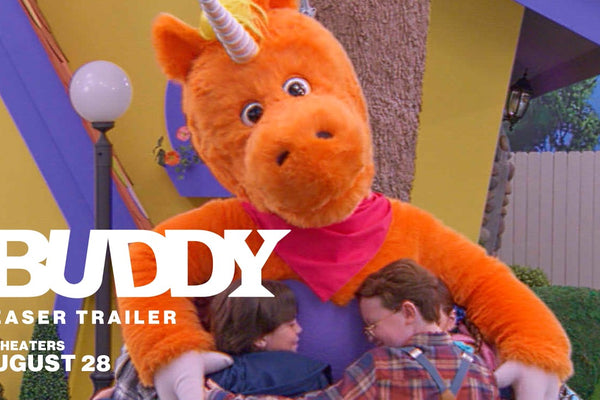 Buddy Teaser Turns a Bright Orange Kids’ Show Unicorn Into a Nightmare