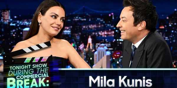 Mila Kunis and Jimmy Bond Over Their Love for Sardines: During Commercial Break