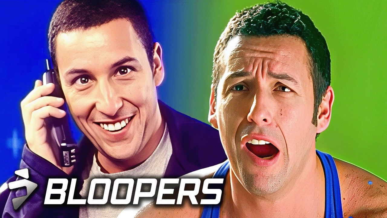 ADAM SANDLER Funniest Bloopers & Gag Reel | Hilarious Movie Outtakes!