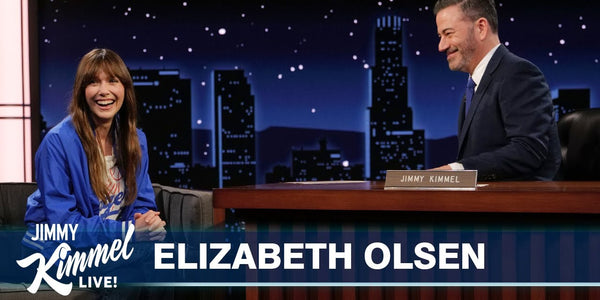 A Night at the Ballpark: Elizabeth Olsen, Josh Brolin & Elle Fanning Hit Jimmy Kimmel Live