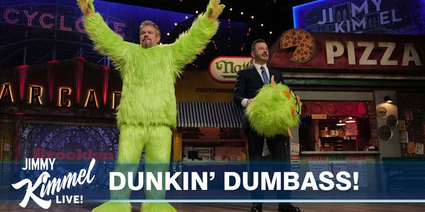 Matt Damon Forces His Way onto Kimmel in Brooklyn