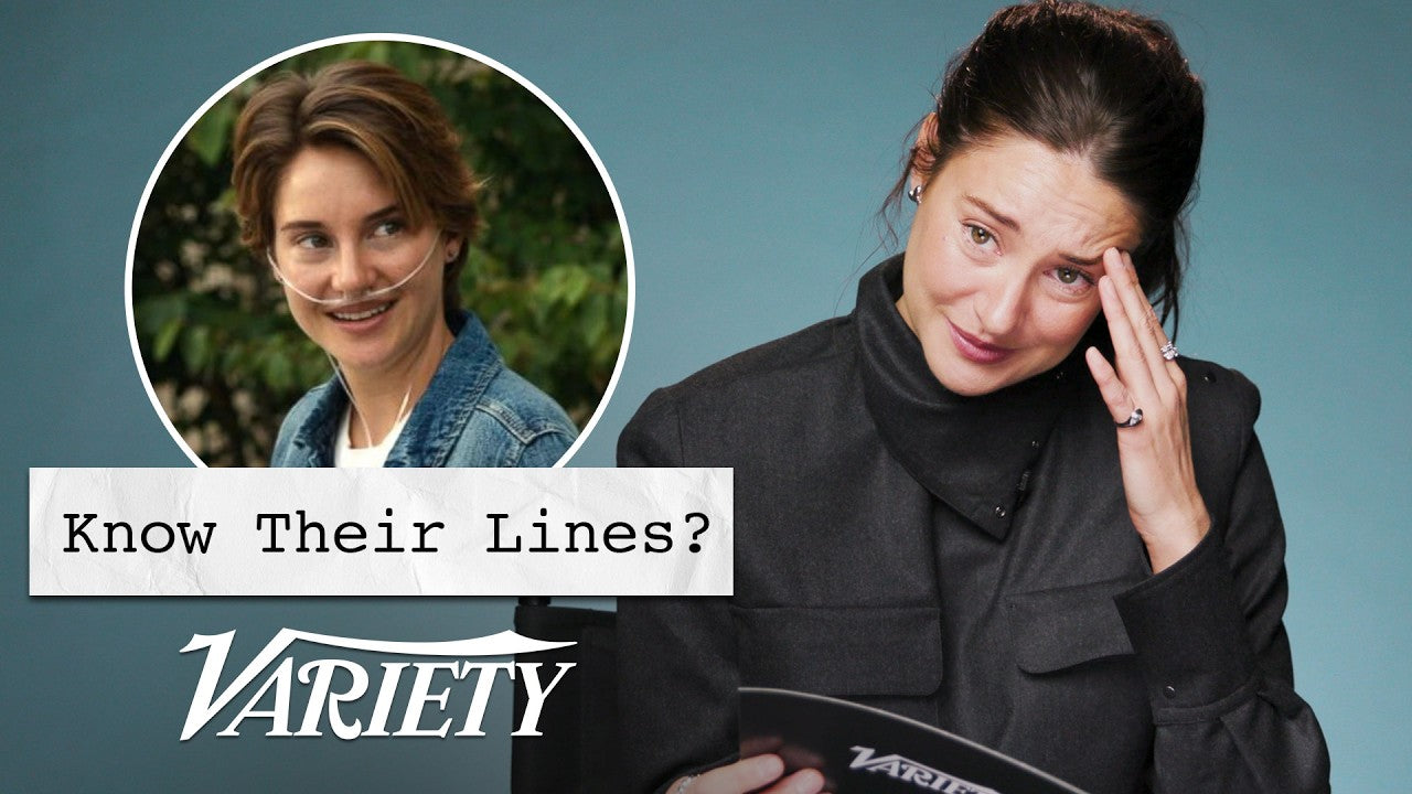 Shailene Woodley Tests Her Own Memory in Variety’s “Know Her Lines”