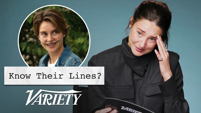 Shailene Woodley Tests Her Own Memory in Variety’s “Know Her Lines”