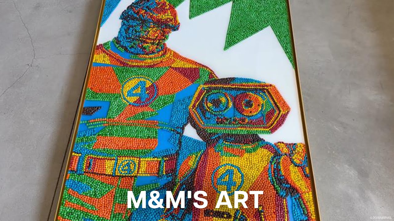 The Thing and H.E.R.B.I.E. Get a Sweet Upgrade | Marvel x M&M'S
