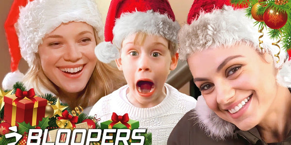 HOLIDAY MOVIE BLOOPERS MASHUP | Funniest Outtakes from Christmas Classics