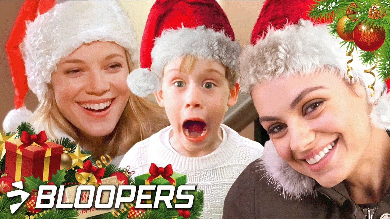 HOLIDAY MOVIE BLOOPERS MASHUP | Funniest Outtakes from Christmas Classics