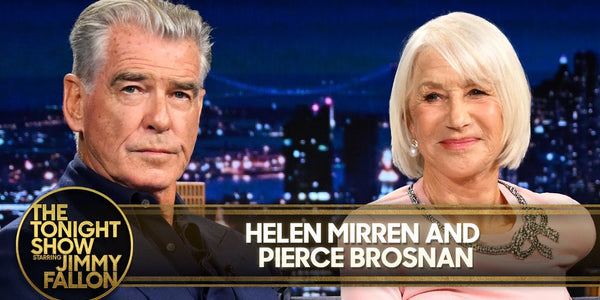 Helen Mirren and Pierce Brosnan Try Jimmy's Celebrity Tomato Salsa